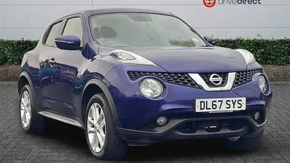 Blue Used 2017 Nissan Juke N-Connecta SUV | £6,841 (Fair price)