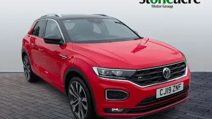 Used VW T-Roc R-line 116 HP (85 kW) 2019 Red SUV