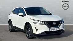 White Used 2022 Nissan Qashqai N-Connecta SUV | £19,065 (Fair price)