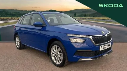 Blue Used 2022 Skoda Kamiq SE SUV | £13,817 (Fair price)