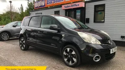 Used Nissan Note N-TEC 88 HP (64 kW) 2013 Black Hatchback