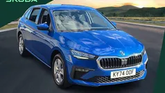 Race blue metallic Used 2024 Skoda Scala SE Hatchback | £16,794 (Fair price)