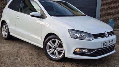 Begagnad VW Polo Edition 90 HK (66 kW) 2017 Vit Halvkombi
