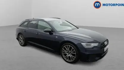 Used Audi A6 Black Edition 204 HP (150 kW) 2023 Blue Estate