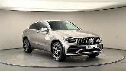 Used Mercedes GLC43 AMG AMG 390 HP (286 kW) 2019 Mojave silver Coupe