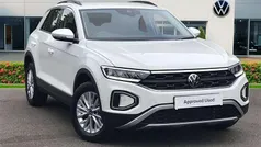 White Used 2022 VW T-Roc Life SUV | £21,999 (Fair price)