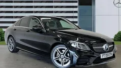 Black Used 2019 Mercedes C200 AMG Line Premium Sedan | £17,737 (Fair price)