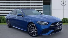 Blue Used 2024 Mercedes C300 AMG Line Premium Plus Sedan | £40,035