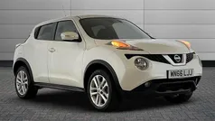 Storm white Used 2016 Nissan Juke N-Connecta SUV | £5,190 (Fair price)