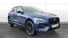 Blue Used 2021 Jaguar F-Pace R-Dynamic SUV | £28,618 (Fair price)