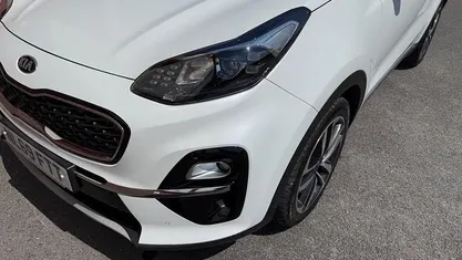 Used Kia Sportage 136 HP (100 kW) 2019 White SUV