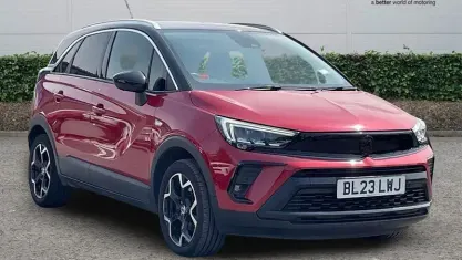 Used Vauxhall Crossland Ultimate 131 HP (96 kW) 2023 Red SUV