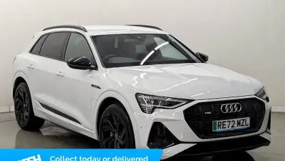 Used Audi e-tron Black Edition 230 kW (313 HP) 2022 White SUV