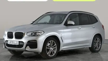 Used BMW X3 M Sport 190 HP (139 kW) 2020 Silver SUV