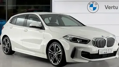 Used BMW 118 M Sport 136 HP (100 kW) 2022 White Hatchback