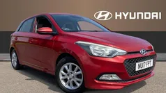 Red Used 2017 Hyundai i20 SE Hatchback | £8,491 (Fair price)