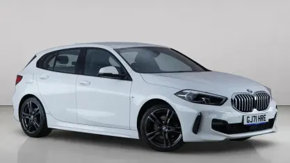 Used BMW 118 M Sport 136 HP (100 kW) 2021 White Hatchback