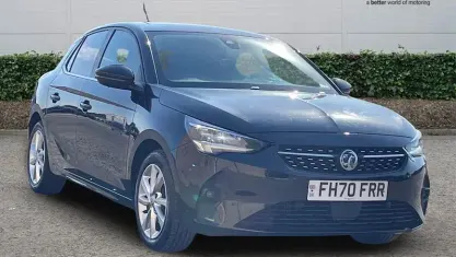 Used Vauxhall Corsa Elite 101 HP (74 kW) 2020 Black Hatchback