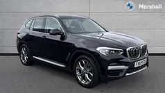 Black sapphire Used 2019 BMW X3 xLine SUV | £23,391 (Fair price)