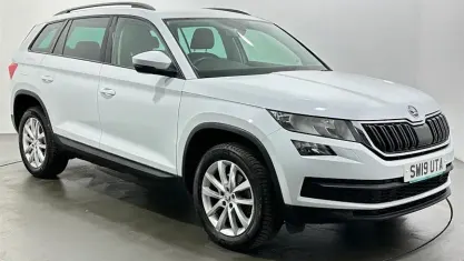 Used Skoda Kodiaq SE 150 HP (110 kW) 2019 White SUV