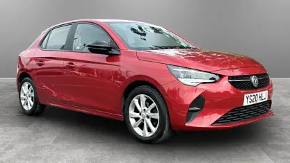 Used Vauxhall Corsa 75 HP (55 kW) 2020 Red Hatchback