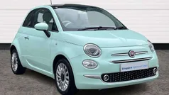 Green Used 2017 Fiat 500 Lounge Hatchback | £9,989 (A bit pricey)