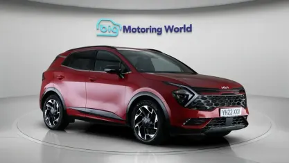 Używany Kia Sportage GT-Line 150 KM (110 kW) 2022 Czerwony SUV