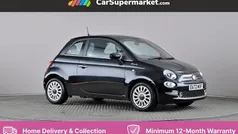 Black Used 2022 Fiat 500 Dolcevita Hatchback | £9,497 (Fair price)