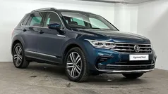 Blue Used 2021 VW Tiguan Elegance SUV | £23,995 (Fair price)