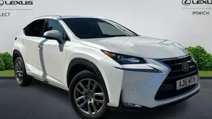 Used Lexus NX300h Luxury Line 197 HP (144 kW) 2016 White SUV