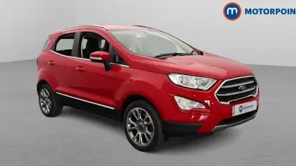 Used Ford Ecosport Titanium 125 HP (91 kW) 2018 Red SUV