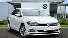 Pure white Used 2021 VW Polo Match Hatchback | £14,242 (Fair price)