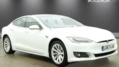 White Used 2017 Tesla Model S Hatchback | £11,750 (Fair price)