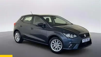 Used Seat Ibiza SE Technology 95 HP (69 kW) 2021 Grey Hatchback