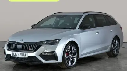 Used Skoda Octavia vRS 245 HP (180 kW) 2023 Silver Estate