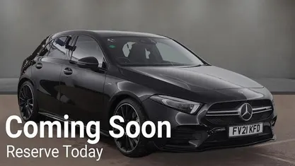 Used Mercedes A35 AMG Premium Plus 306 HP (225 kW) 2021 Black Hatchback