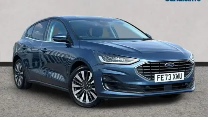 Used Ford Focus Titanium X 125 HP (91 kW) 2023 Blue Hatchback