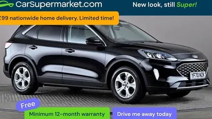 Used Ford Kuga Zetec 120 HP (88 kW) 2020 Black SUV
