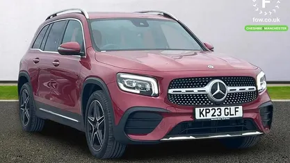 Used Mercedes GLB200 AMG Line Premium 163 HP (119 kW) 2023 Red SUV