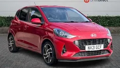 Pearl dragon red Used 2020 Hyundai i10 Premium Hatchback | £12,728 (Fair price)