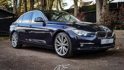 Used BMW 320 Luxury Line 190 HP (139 kW) 2017 Blue Sedan