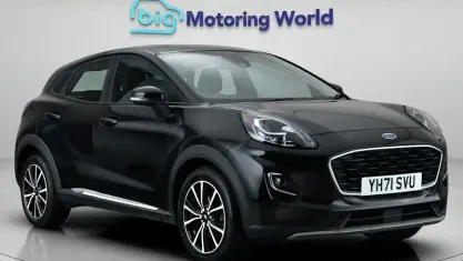 Used Ford Puma Titanium 125 HP (91 kW) 2021 Black SUV