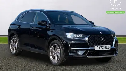 Used DS Automobiles DS7 Crossback Rivoli 225 HP (165 kW) 2022 Black SUV