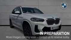 White Used 2022 BMW X3 M Sport SUV | £36,990 (Fair price)
