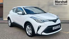 Solidpure white Used 2022 Toyota C-HR SUV | £18,665 (Fair price)