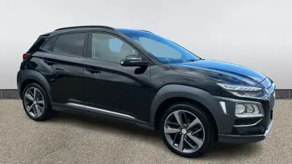 Second-hand Hyundai Kona Premium 120 CP (88 kW) 2020 Negru SUV