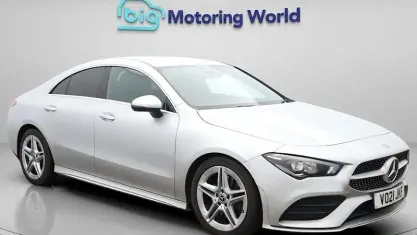 Begagnad Mercedes CLA220 AMG line 190 HK (139 kW) 2021 Silver Sedan