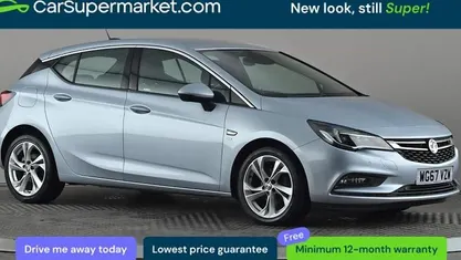 Used Vauxhall Astra SRi 150 HP (110 kW) 2018 Silver Hatchback