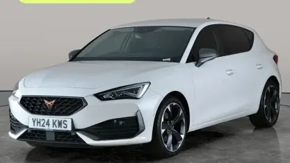 Used Cupra Leon 150 HP (110 kW) 2023 White Hatchback