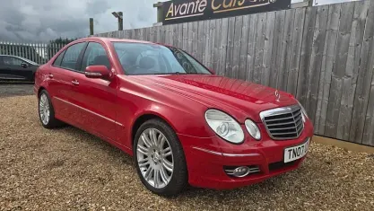 Used Mercedes E280 231 HP (169 kW) 2007 Red Sedan